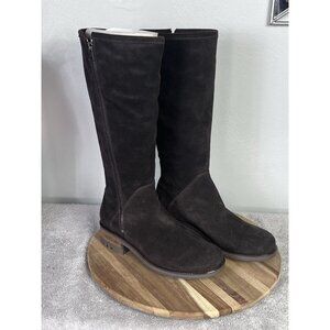 La Canadienne Cecile Women's Size 10 Dark Brown Boots Retail $598
